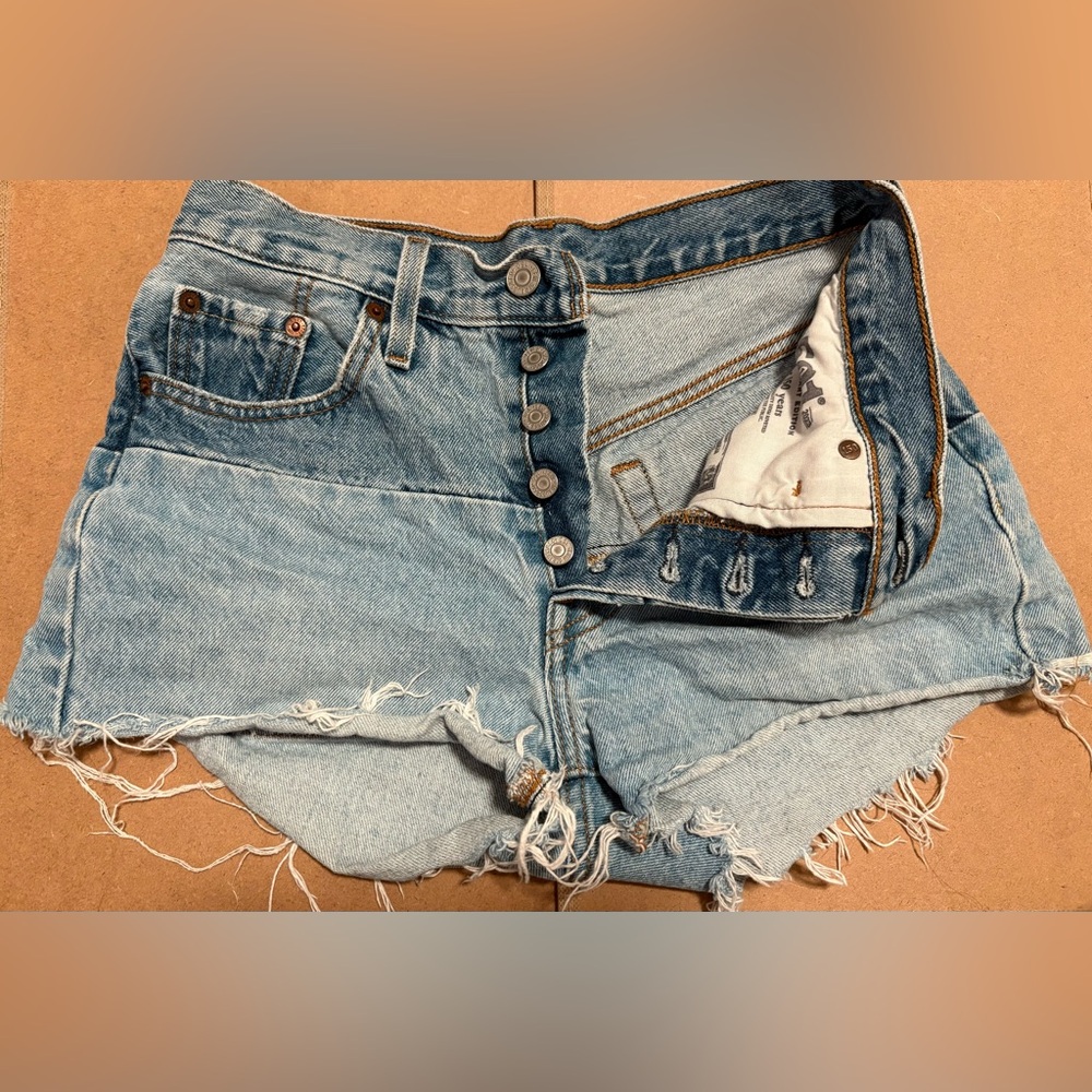 Levi's 501 Anniversary Edition Denim Shorts